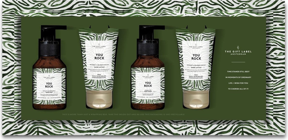 Goedkoopste The Gift Label - Luxe giftbox - You rock.