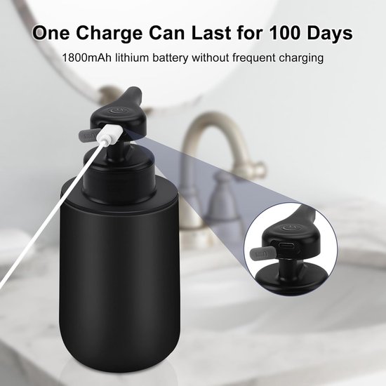 Compacte magnetische roerder, mini automatische drankmixer, USB-C