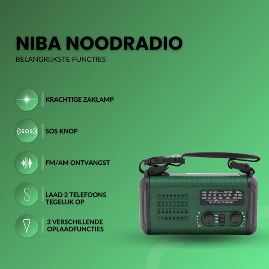 Silva Schneider SOS 112 Emergency Radio, USB Phone Charging Function, Siren, Torch, Reading Light, Black-Grey