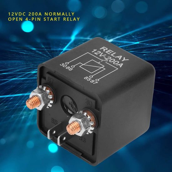 Scatola Relè Fusibili Per Auto Precablata Da 12 V Con 4 Relè E - Foto 10