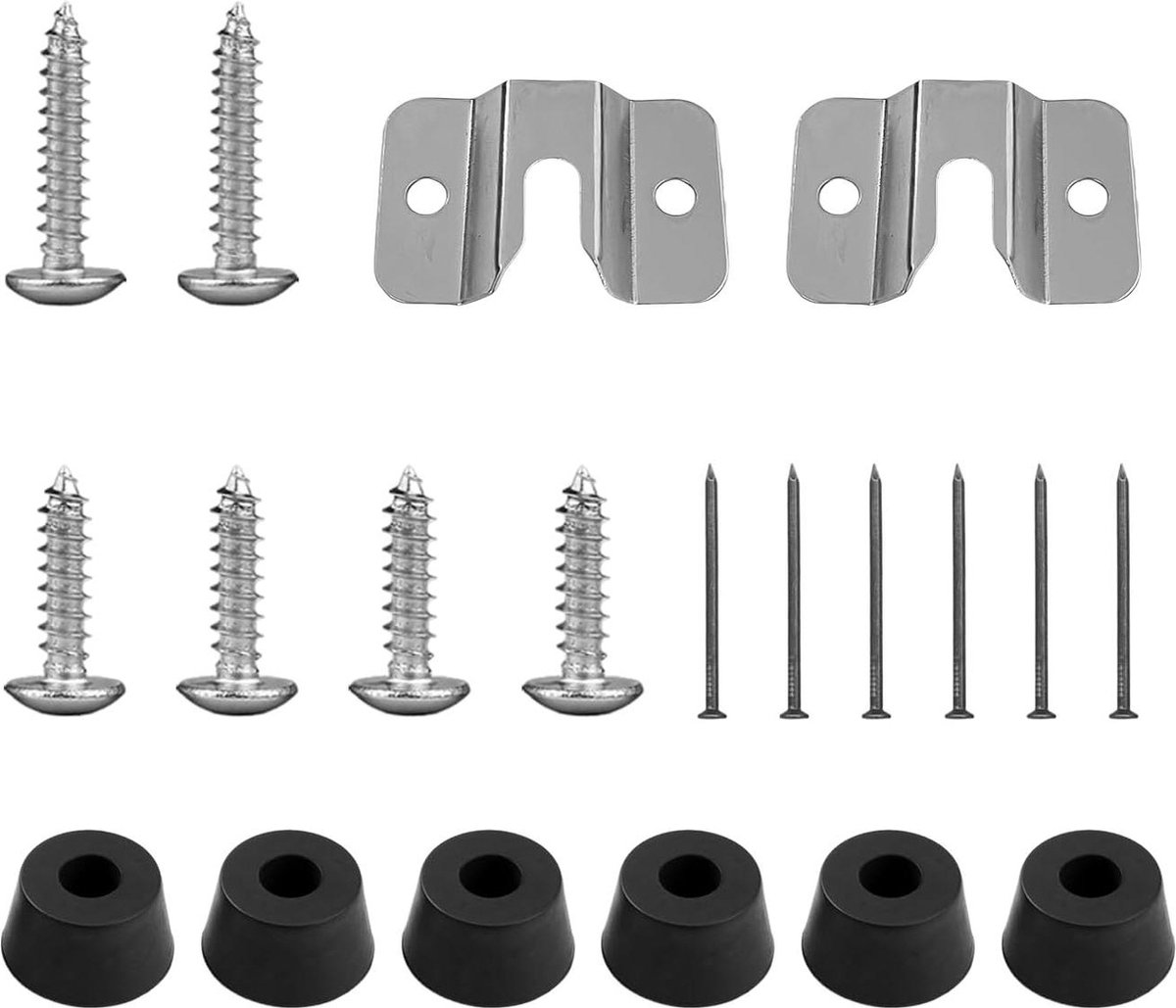 HTML Content Nodig - 2 Sets Dartbord Montageaccessoires en Opberghouderset - Hangende Wandhaken en Ophangaccessoires - Dartstandaard Accessoires .