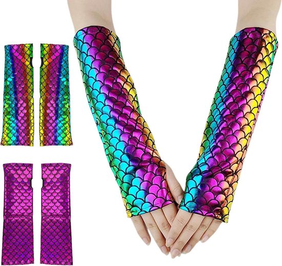 CHICTRY 1 paar vingerloze handschoenen voor dames, met strass CHICTRY 1 paar vingerloze handschoenen voor dames, met strass