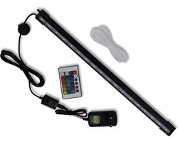 vidaXL - LED-aquariumlamp - met - bubbels - RGB - 48 - cm