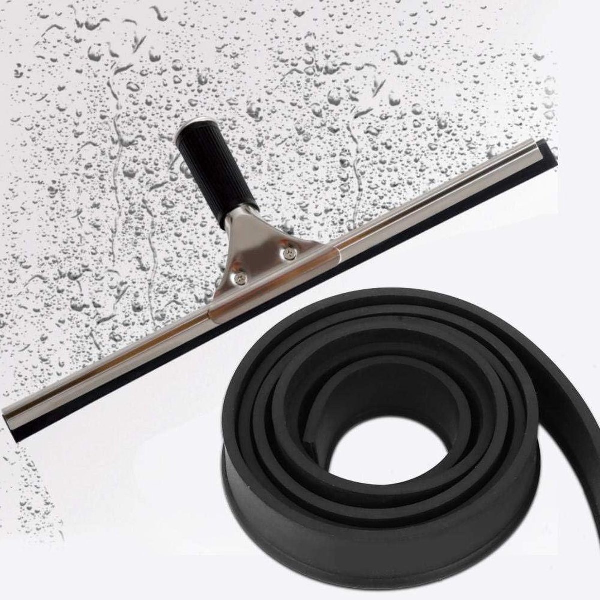 Premium Universeel Flexibel Ruitenwisserrubber Vervanging - Ruitenwisserrubber .