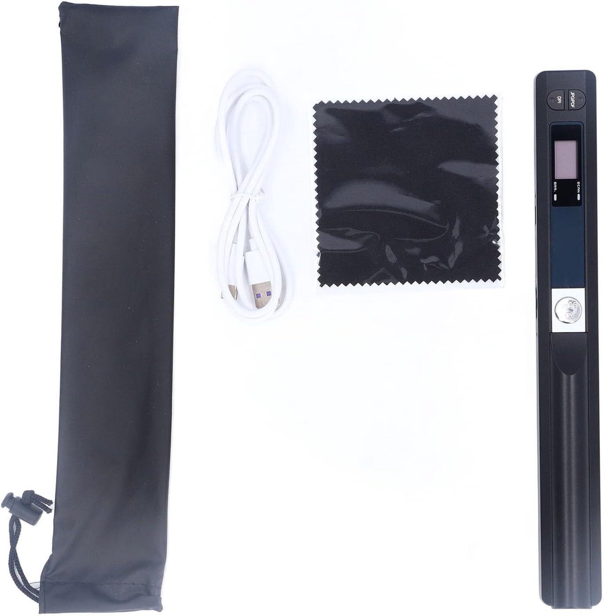 Draagbare Handscanner - Documentscanner voor Bedrijven Foto's Afbeeldingen - A4 Foto's Boeken Bonnen - 900 DPI JPG/PDF-formaat - Zwart . thumbnail 7