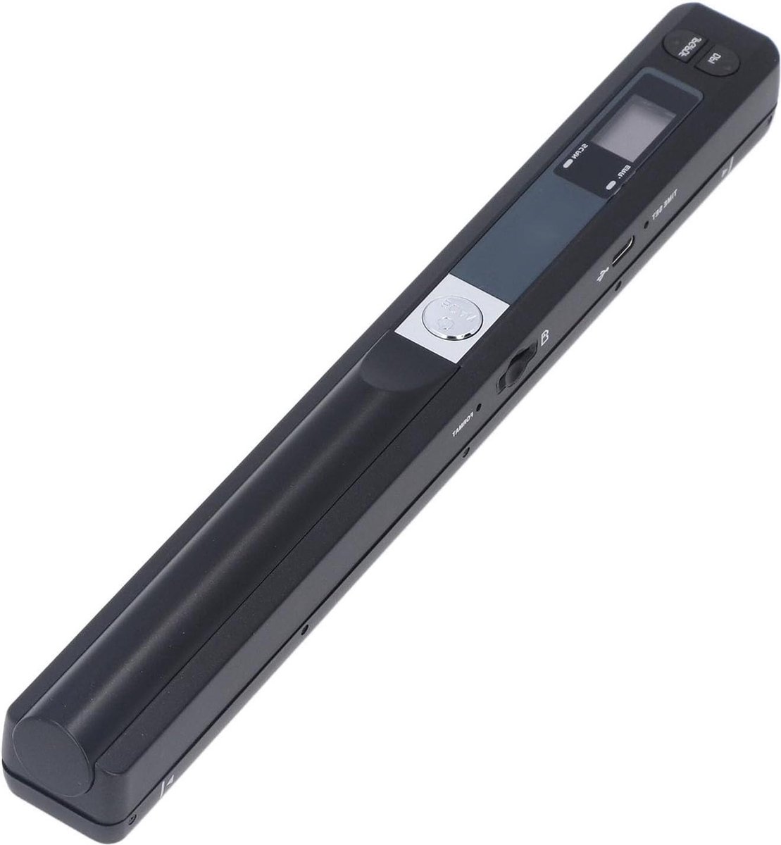 Draagbare Handscanner - Documentscanner voor Bedrijven Foto's Afbeeldingen - A4 Foto's Boeken Bonnen - 900 DPI JPG/PDF-formaat - Zwart .