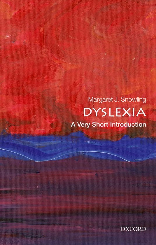 Dyslexia: A Very Short Introduction - cover