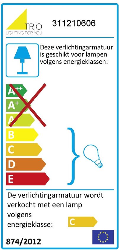 Suspension TRIO Vapore chrome