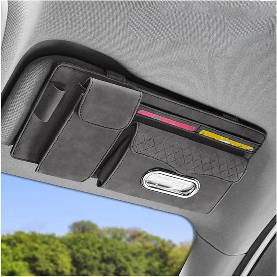 Universele auto organizer - Geen rommel meer in uw auto - Zonneklep