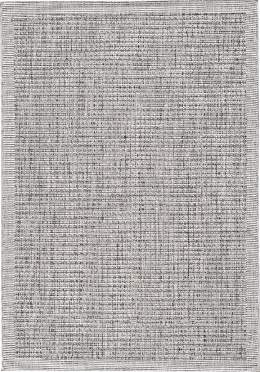 Buitenkleed | Giza | Kader | Grijs | 160x230 cm | Buitentapijt | Tuintapijt