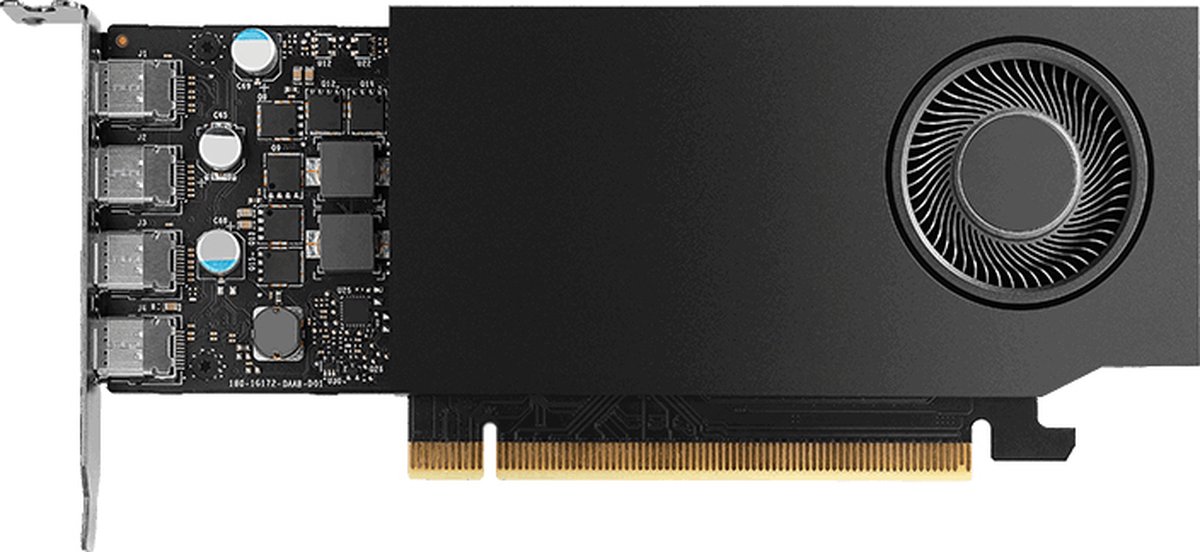 Pny Rtx A400 Oem - Pcie 3.0 X16 - 4X Mini Displayport videokaart - afbeelding 3