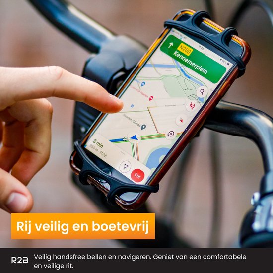Telefoonhouder Voor Op De Fiets - Mountainbike Telefoonhouder Telefoonhouder Voor Fiets En Motor