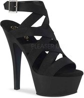 Pleaser Hoge hakken -37 Shoes- KISS-241 Zwart