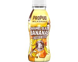 Propud protein milkshake - 8 shakes van 330ml - smaak: Caramel Glazed Bananas