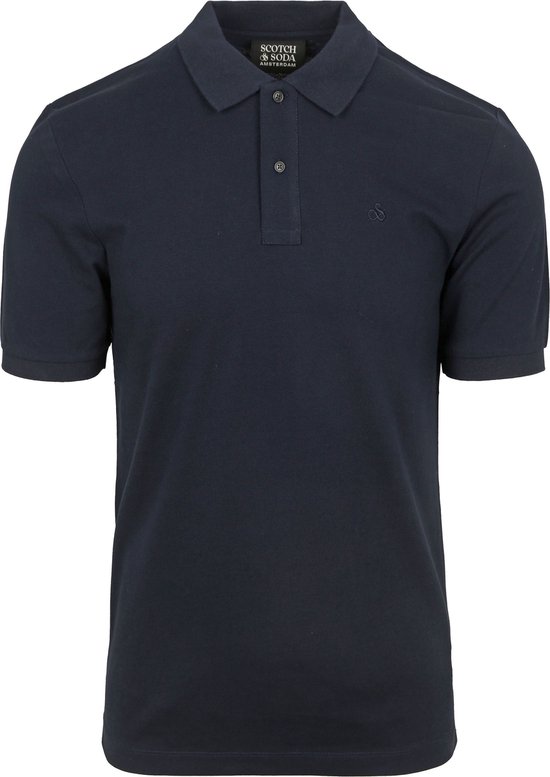 Scotch & Soda CORE - LOGO PIQUE POLO Polo Homme - Taille S