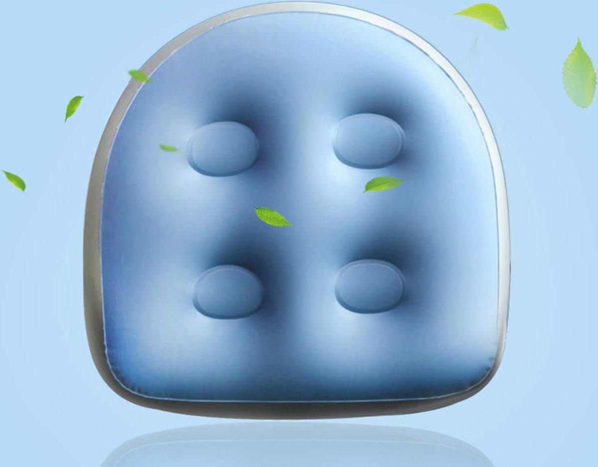 Spa-zitkussen zacht aangenaam opblaasbaar booster-zitkussen - afbeelding 3