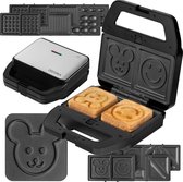 Bol.com Zeegma Rotee Chef Multi - 5-in-1 Tosti-apparaat - Verwisselbare Platen - 800W - Antiaanbaklaag - Gezond Koken - Veilig e... aanbieding