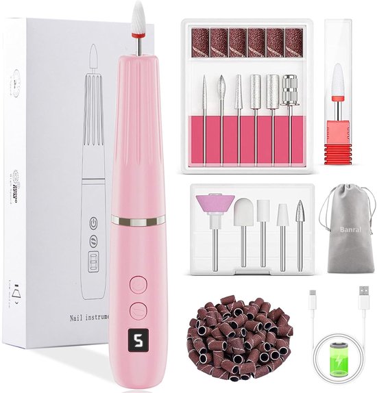 Nagelvijl Elektrisch / Nail File Electric / Nagelfrees Voor Gelnagels Nagelfrees Elektrische Nagelvijl Elektrische Freesmachine Nagelmachine Professioneel 61