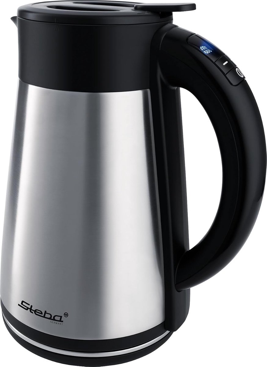 Elektrische Waterkoker met Thermoskan en Temperatuurinstelling - 1,5L, 2200W