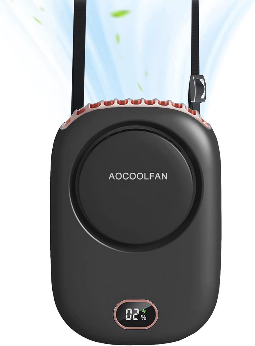 Draagbare Mini-handventilator met USB Opladen - Verstelbare Persoonlijke Ventilator voor Thuis en Reisen - 3 Snelheden
