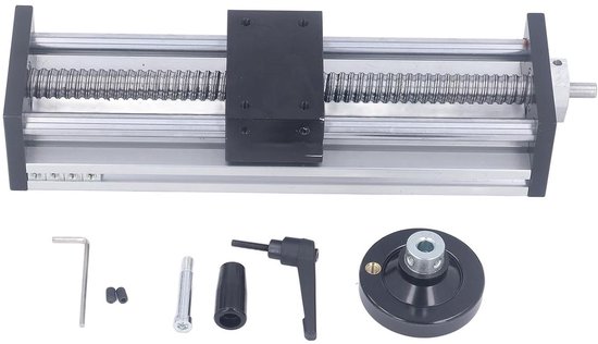 CNC Lineaire Railgeleider – 300 Mm Slag Handmatige Schuiftafel Met Handwiel | SFU1605 Kogelomloopspil Voor Freesmachine