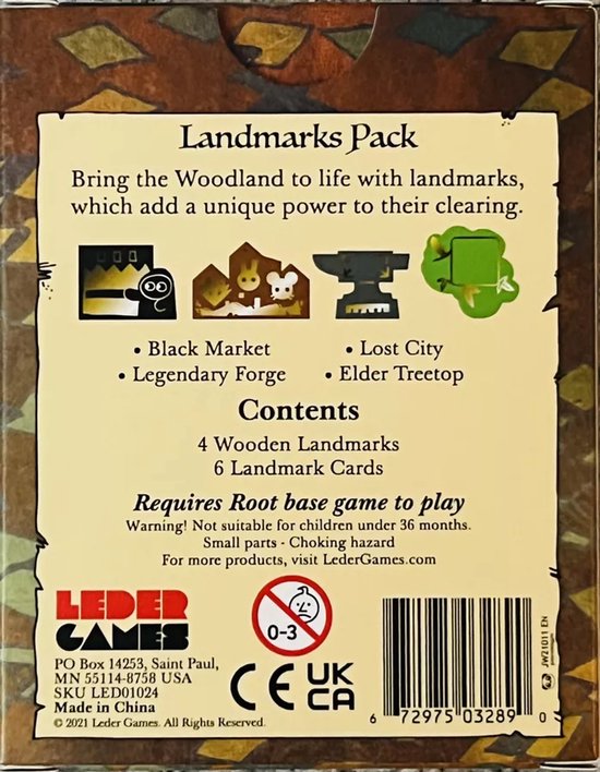 Root: Landmark Pack - | Társasjáték webáruház