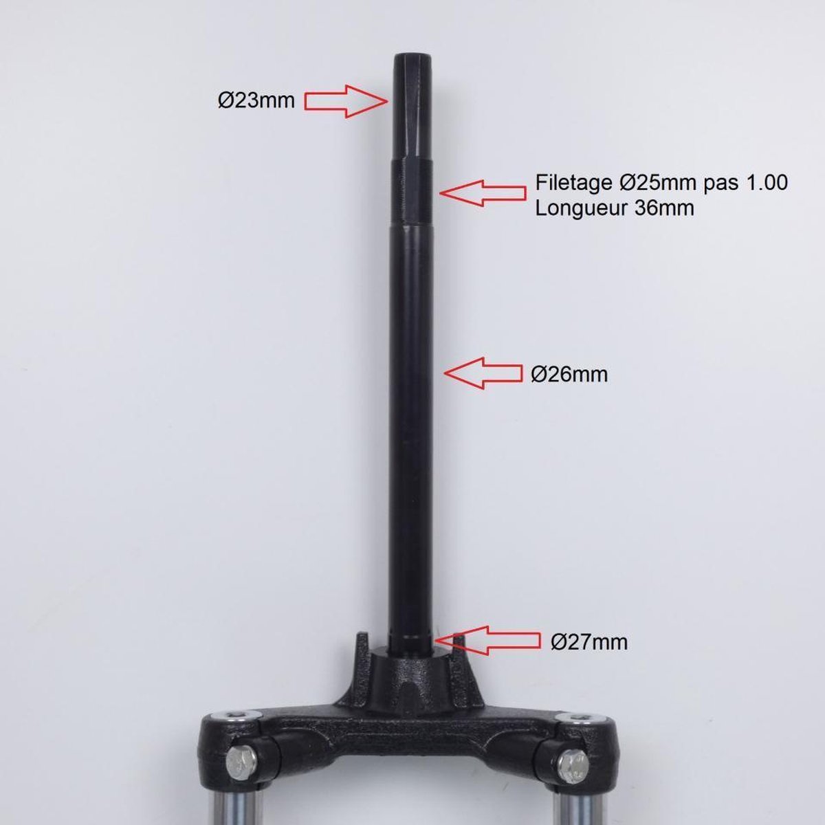 Fourche Teknix pour Scooter MBK 50 Next Génération 2004 à 2009 Neuf