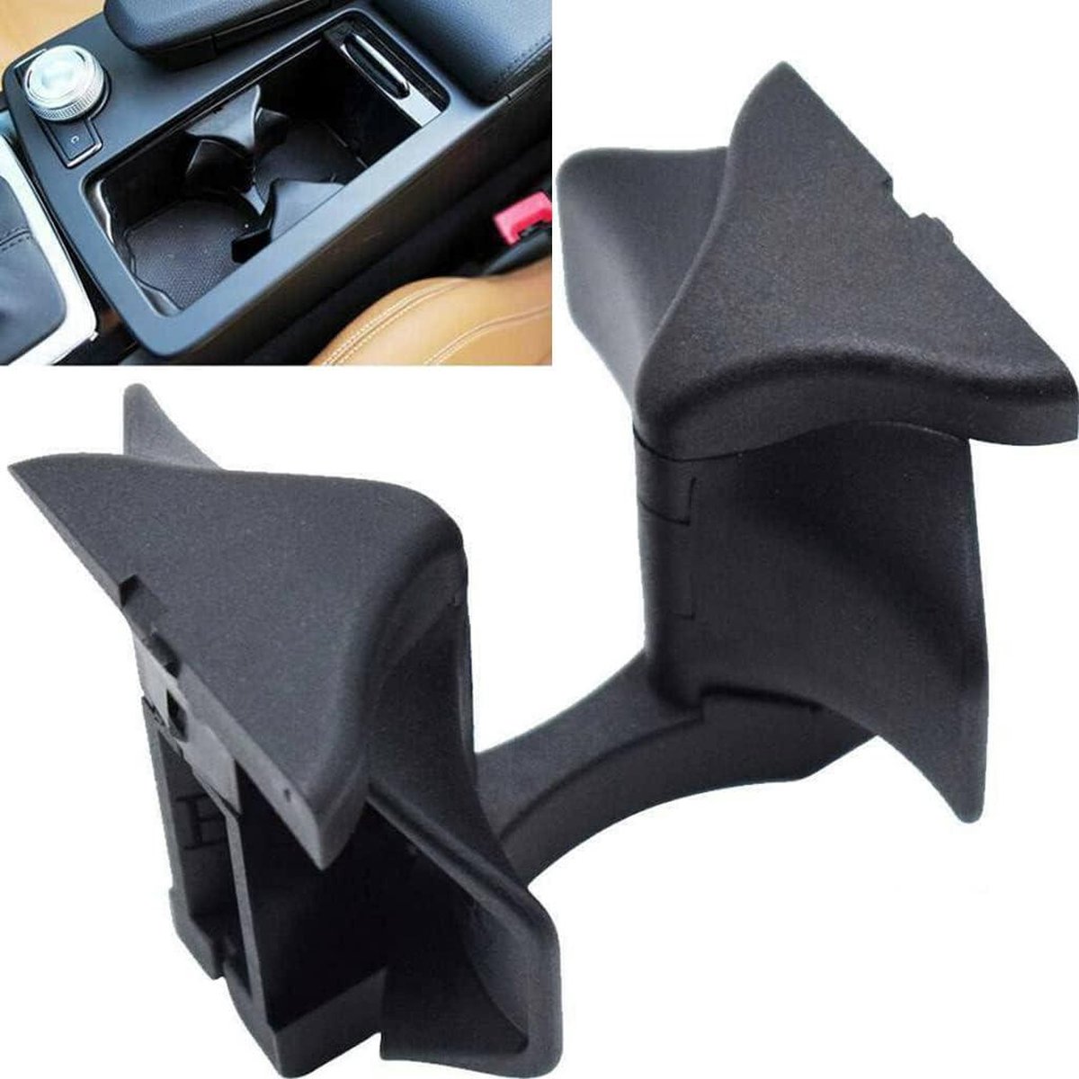 Bekerhouder voor in de auto geschikt voor Ben-z C/E W204 W212 C207 - middenconsole blikhouder - 2046802391 .