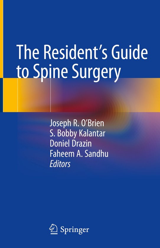 The Resident s Guide to Spine Surgery - cover