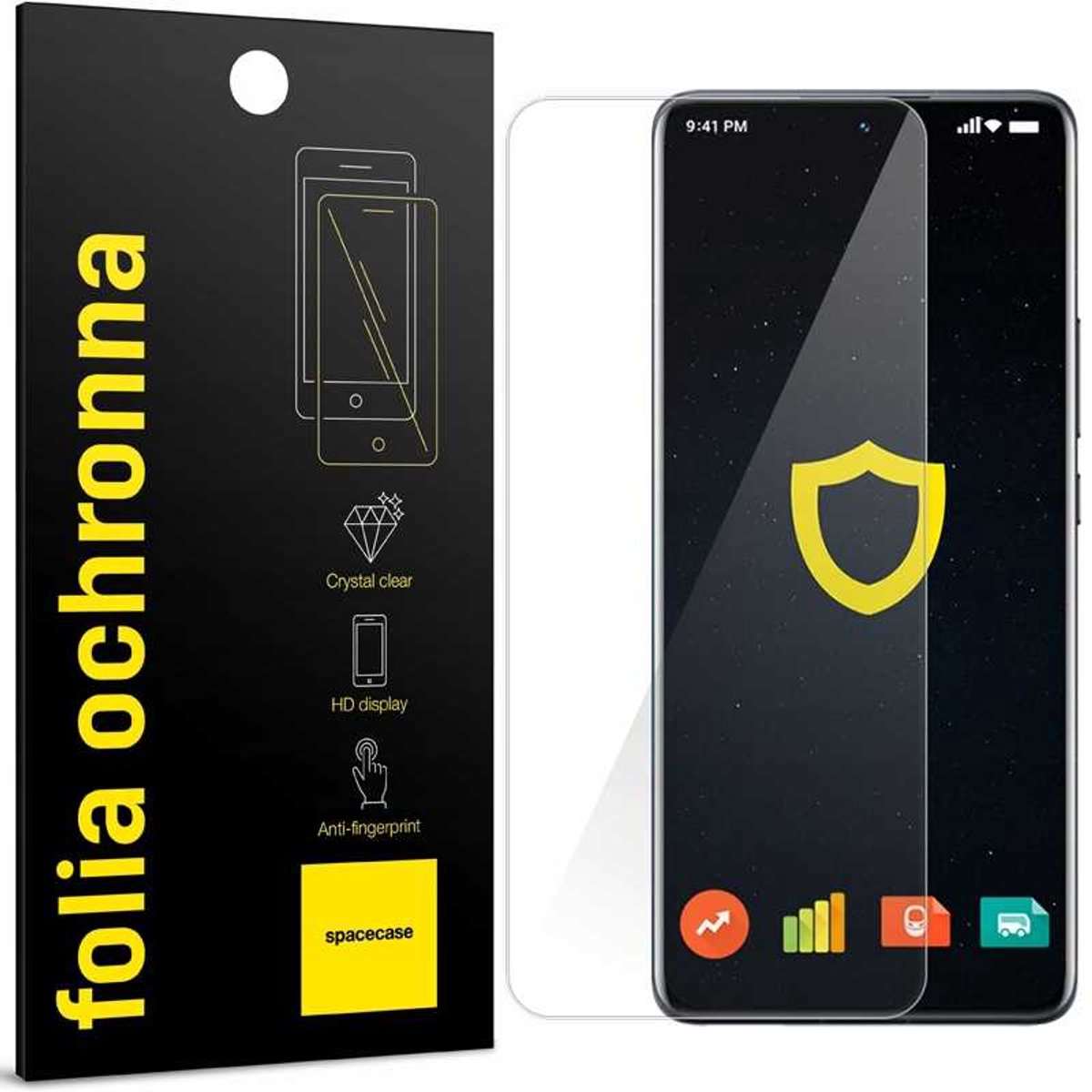 Spacecase Hydrogel Gehard Glas Voor Xiaomi 13 Pro Beschermfolie