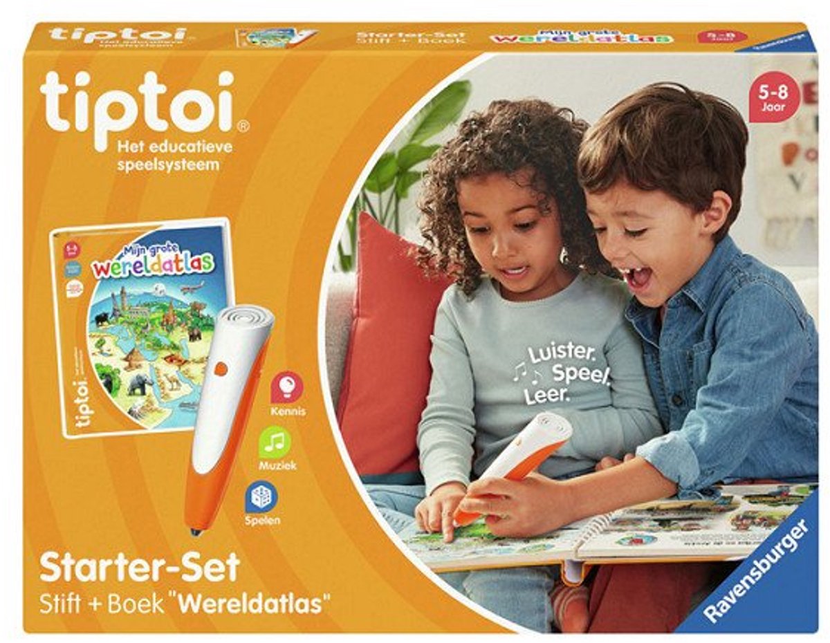 tiptoi Starter Set Wereldatlas - Interactief voor 5-8 jaar - Educatief — afbeelding 10
