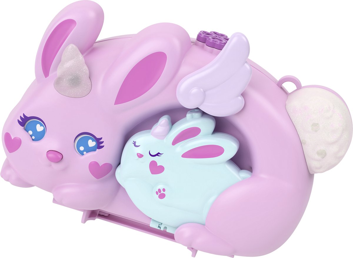 Polly Pocket 2-in-1 Konijntjesplezier - Tasje met compacte speelset — afbeelding 10