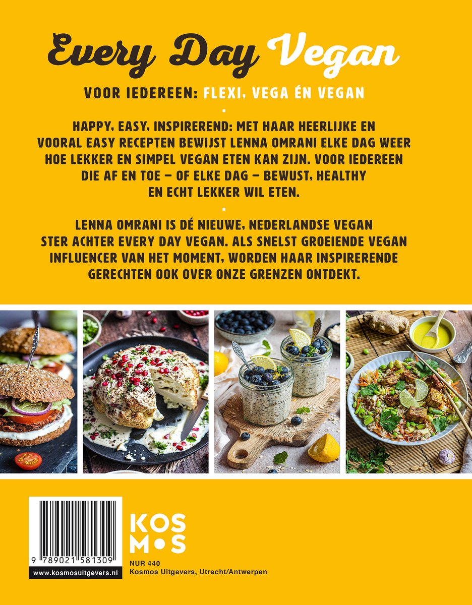 Every Day Vegan - back cover