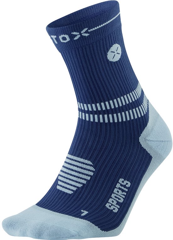 Chaussettes énergétiques STOX, Chaussettes de sport pour hommes, chaussettes de compression Premium , maintien et stabilité ciblés, récupération plus rapide, Siècle des Lumières des gonflements et de la douleur, Chaussettes basses