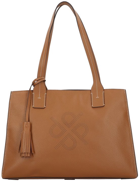 PICARD Sac à épaule Peephole City Shopper Cognac Brun