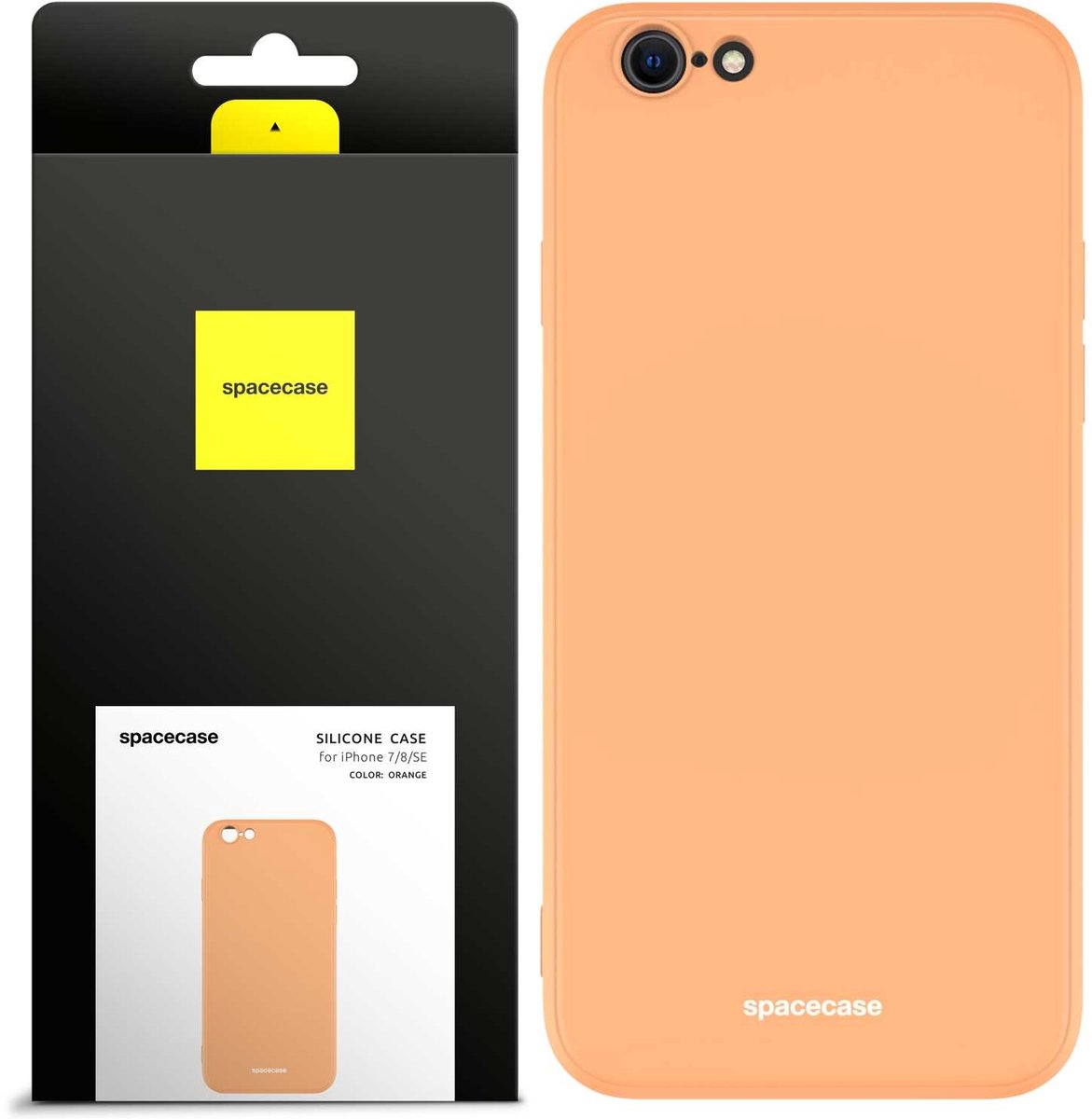 Spacecase Siliconen Hoesje Voor Iphone 7 8 Se Oranje