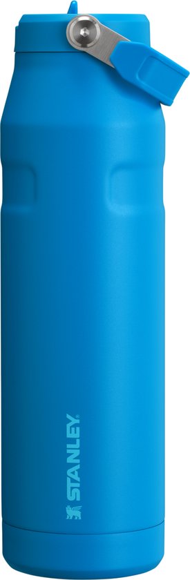 Bouteille Stanley IceFlow™ avec paille rabattable 1,06 L | Azur | Bouteille | Isolation ultra-légère AeroLight™ | Bouteille thermos