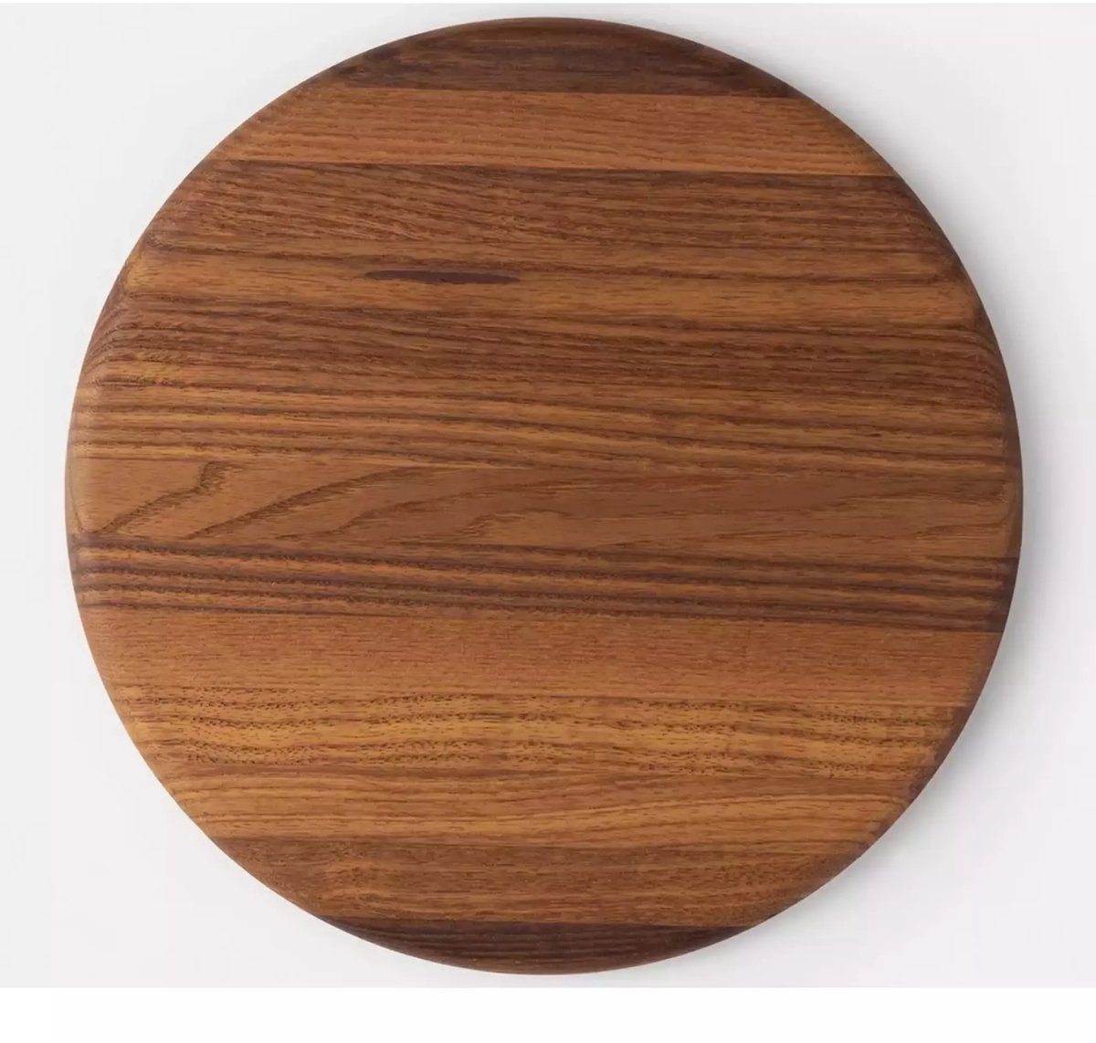 HOCHO Snijplank Kubo – Thermo Essen – Ø 220x15 mm – Donker en Stijlvol