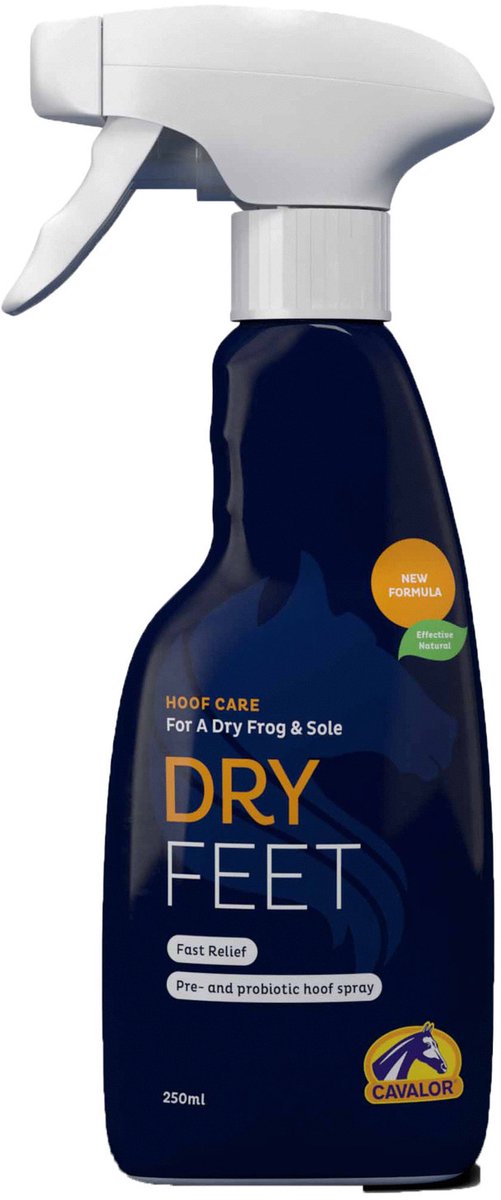 Cavalor Dry Feet Natural - Paardenverzorging - 250 ml
