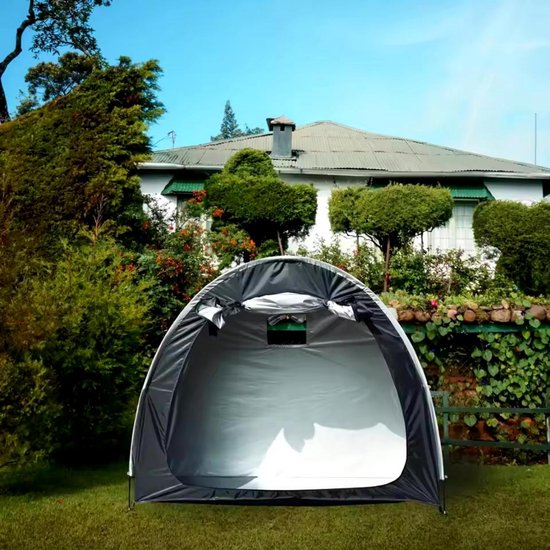 Fietstent - Schuurtent - Opbergtent - Waterproof - Windproof - Stofdicht - 200 x 80 x 165cm van Mama Gina — afbeelding 3
