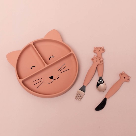 Trixie Silicone Bestek Set 3-Pack - Mrs. Cat van Trixie — afbeelding 2