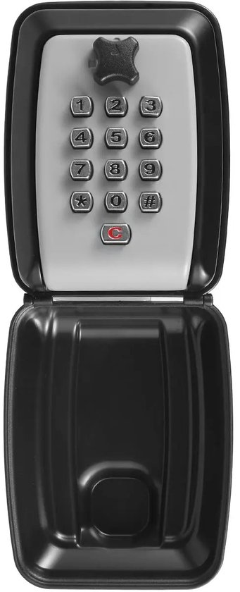 Sleutelkastje voor Buiten met Code - Waterdicht en Roestvrij - Geavanceerd Codeslot - Geschikt voor Binnen en Buiten - Ruime Opslagcapaciteit - Eenvoudige Installatie