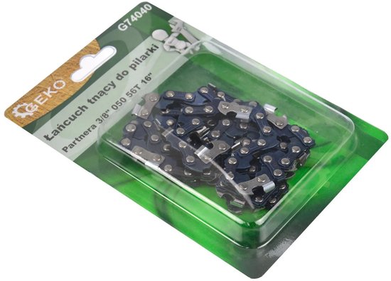 GEKO Kettingzaagketting - Volle Dlijtand - 3/8" - 56 Schakels - 40 cm - Anti-terugslag van Geko — afbeelding 2
