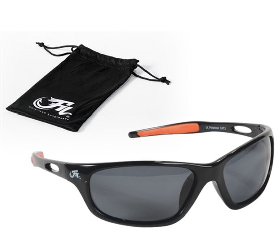 Lunettes de soleil polarisantes Fil Fishing ' Alberto' - avec verres bleu foncé - Lunettes de pêche pour la pêche à la carpe - Lunettes de pêche à la carpe