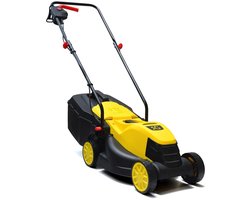 John Gardener Elektrische grasmaaier - 32 cm - 1300W - 2 hoogtestanden - 30L opvangbak