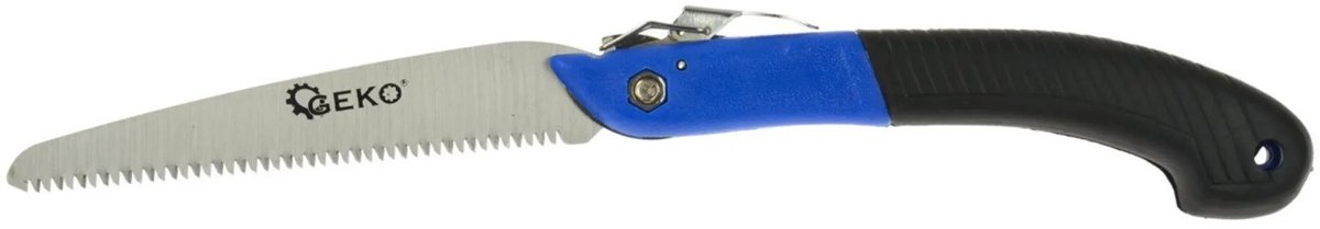 GEKO Opvouwbare zaag - 180mm blad - Veiligheidsslot - Ergonomische handgreep