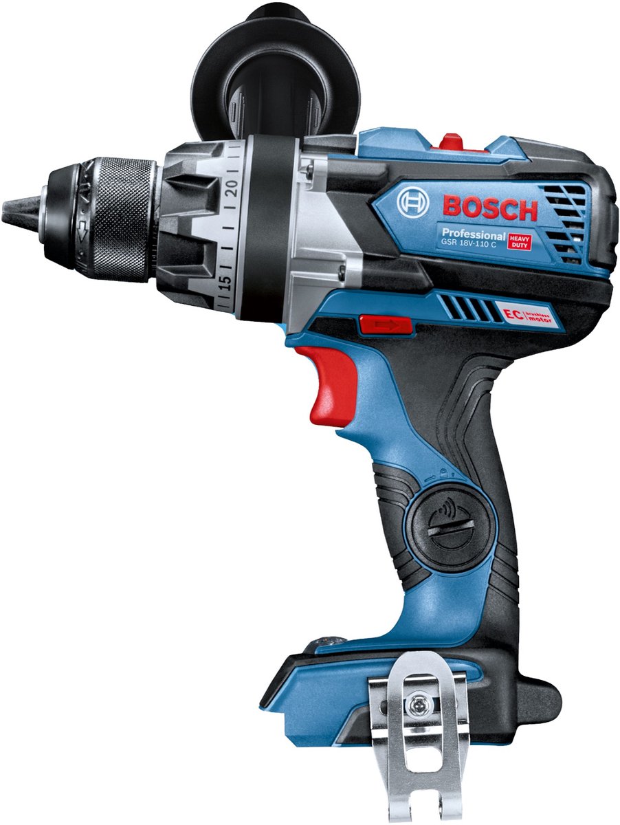 Bosch Professional GSR 18V-110 C Accu Schroefboormachine 18V Basic Body - 06019G0108 – foto 5