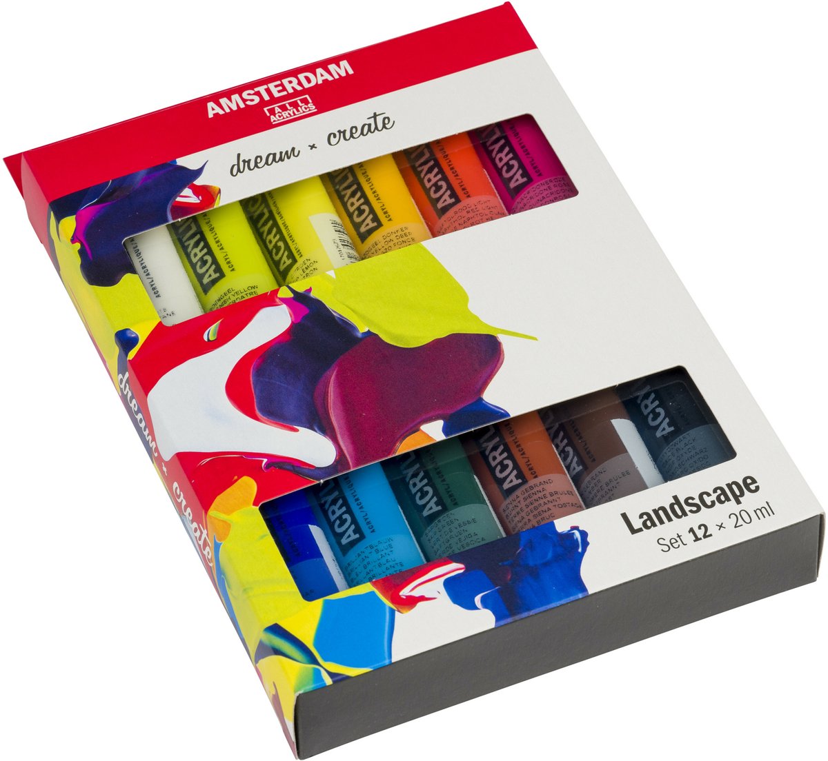 Amsterdam Standard Series acrylverf landschap set | 12 × 20 ml