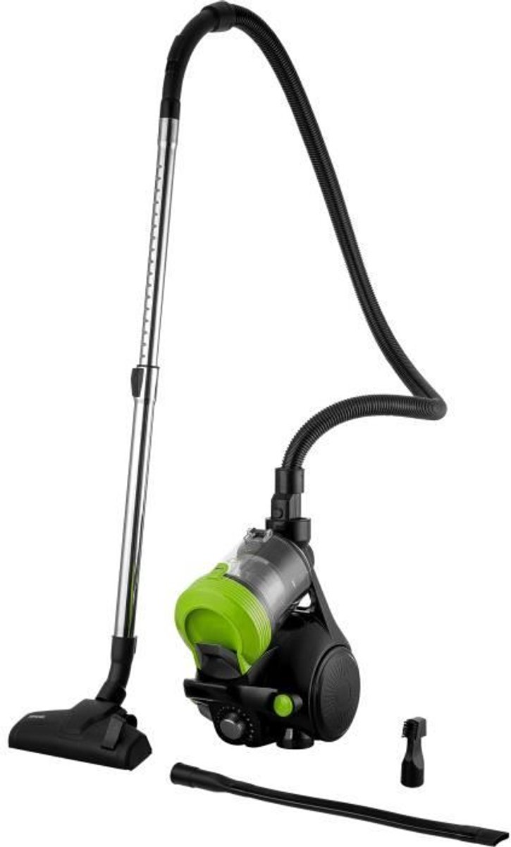 Zakloze cilinderstofzuiger - SENCOR SVC 1025GR - 700 W - 78 dB - 2 L - Zwart / Groen
