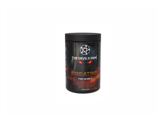 The Devil's Own | Creatine Monohydraat 200Mesh Micronized | Unflavoured | 500gr 100 servings | Prestaties | Duursport | Energie | Herstel | Nutriworld